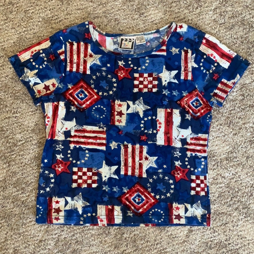 Take Two Patriotic Tee